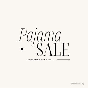 PAJAMA SALE